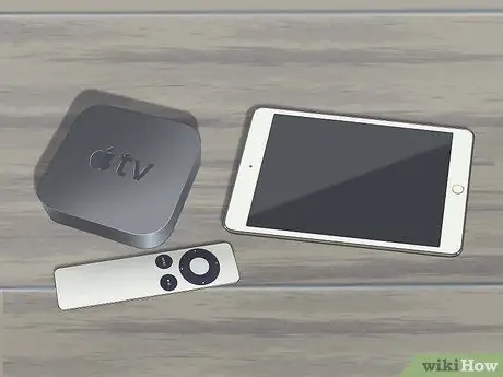 Streamujte obrazovku iPadu do televize pomocí Apple TV Krok 1