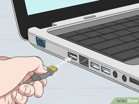 HDMI'ди сыналгыга туташтыруу 3 -кадам