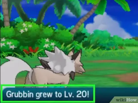 Addım 2: Grubbini Pokémon Günəş və Aya çevirir