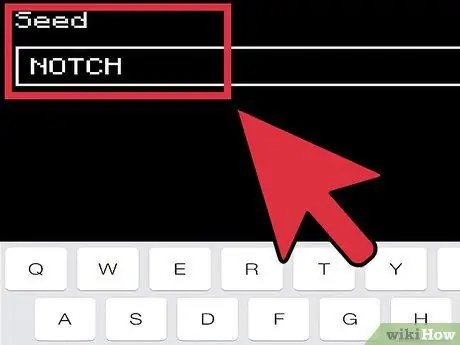 Käytä siemeniä Minecraft PE: ssä vaiheessa 5