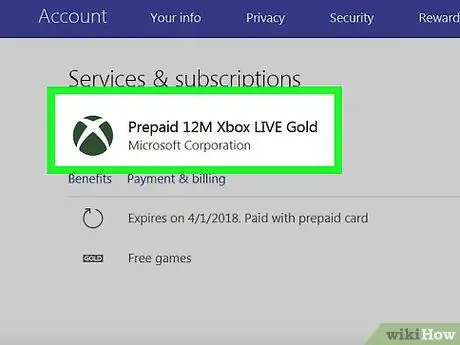 Batalkan Xbox Live Langkah 5