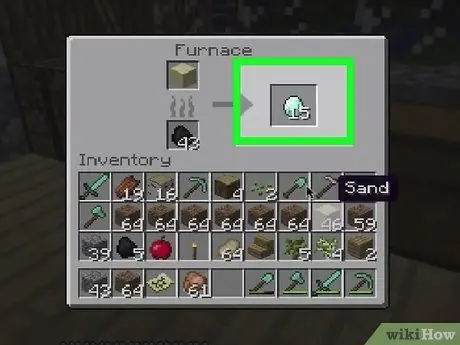 Make Glass in Minecraft Step 4