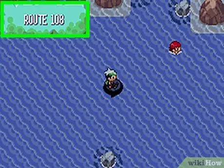 Få en vannstein i Pokémon Emerald Trinn 4