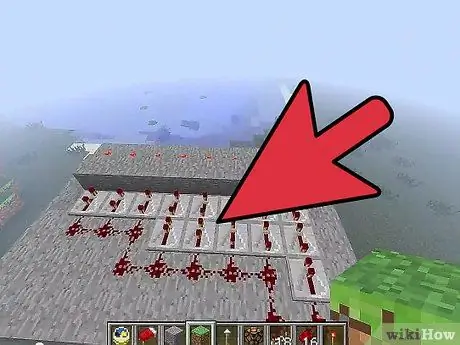 Vyrobte si lampu Redstone v Minecrafte, krok 1