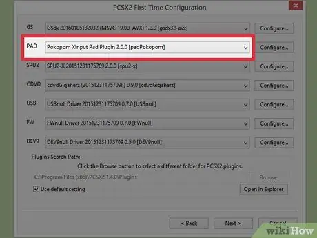 Configurar controles en un emulador de PlayStation PCSX2 Paso 19