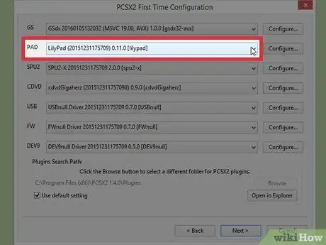 กำหนดค่าการควบคุมบน PCSX2 PlayStation Emulator ขั้นตอนที่4