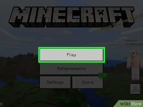 Kula katika Minecraft PE Hatua ya 2