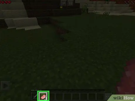 Jejte v Minecraft PE 6. korak