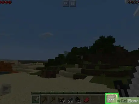 Jejte v Minecraft PE 9. korak