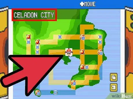 Gå til Saffron City i Pokemon FireRed og LeafGreen Trinn 1