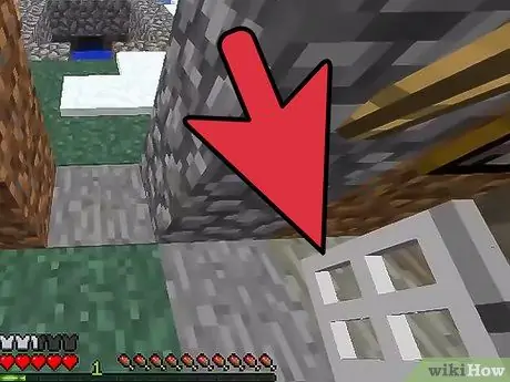 Minecraft चरण 8 में एक दरवाजा बनाएं