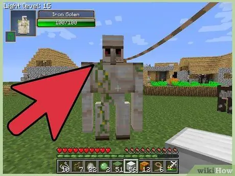 Lav en Iron Golem i Minecraft Trin 8