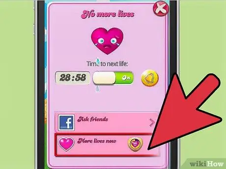 Candy Crush -da ko'proq hayotga ega bo'ling 1 -qadam