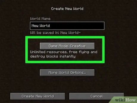 Fanya Ngome katika Minecraft Hatua ya 1