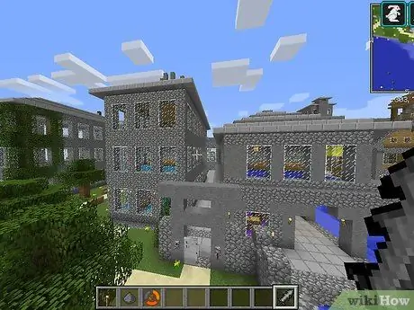 Buat Kastil di Minecraft Langkah 4