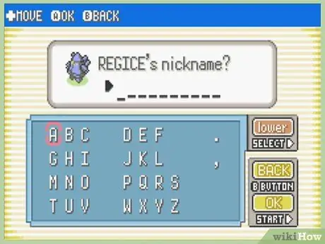 Chyťte 3 Regis v Pokemon Sapphire nebo Ruby, krok 23