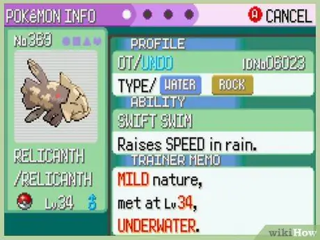 Püüdke 3 regit Pokemon Sapphire'is või Ruby 3. sammus