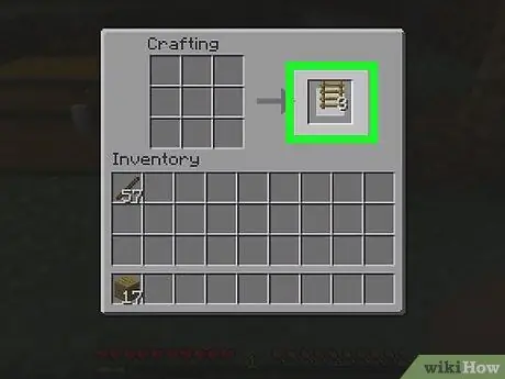 Izveidojiet kāpnes Minecraft 3. solī