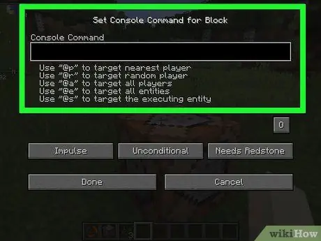 Obtener bloques de comando en Minecraft Paso 13