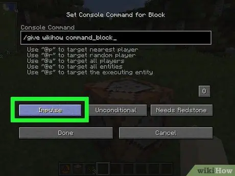 Minecraft Adım 15'te Komut Bloklarını Alın