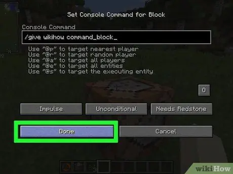 Dapatkan Blok Perintah di Minecraft Langkah 16