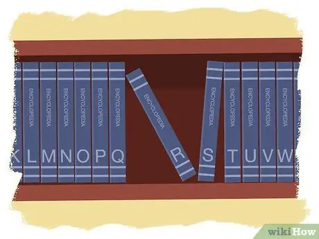 Gebruik een encyclopedie Stap 3