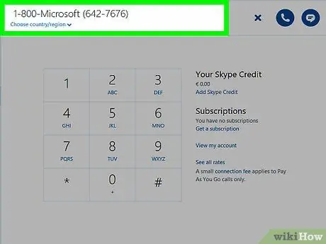 با Microsoft Step 3 تماس بگیرید