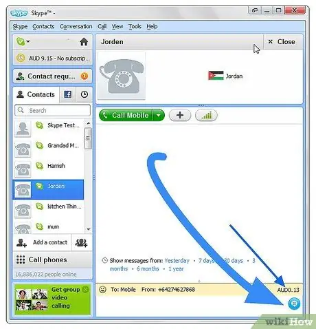 Skype 12. darbība