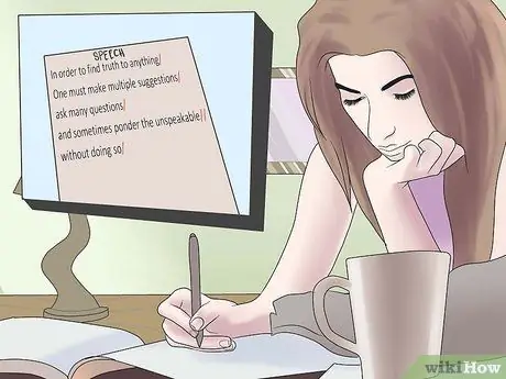 Memorize a Speech Step 10