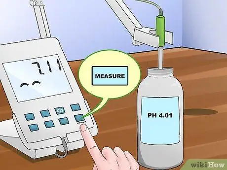 Calibrate and Use a pH Meter Step 8