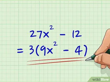 Factoriser les polynômes du deuxième degré (équations quadratiques) Étape 22