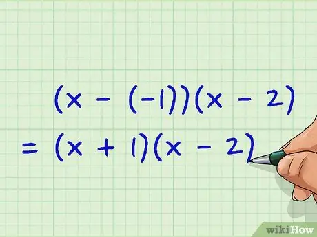 Factoriser les polynômes du deuxième degré (équations quadratiques) Étape 31