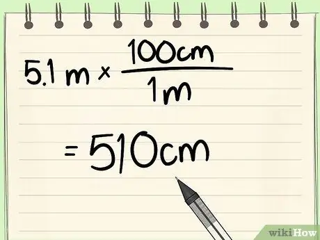 Izmerite centimetre Korak 12