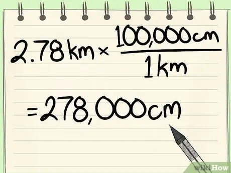 Izmerite centimetre Korak 13