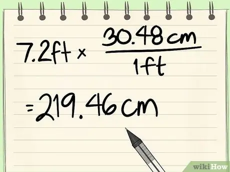 Izmjerite centimetre Korak 15