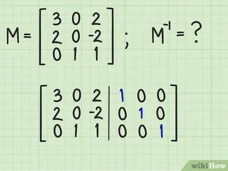 የ 3x3 ማትሪክስ ደረጃ 6 ተገላቢጦሽ ያግኙ