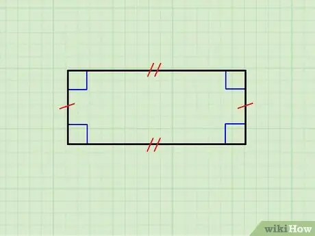 Cerqueu l’àrea i el perímetre d’un rectangle Pas 1