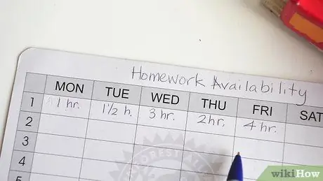 Planifique un horario de tarea Paso 3