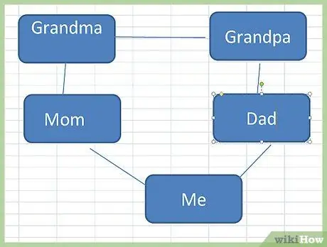 Gumawa ng isang Family Tree sa Excel Hakbang 14