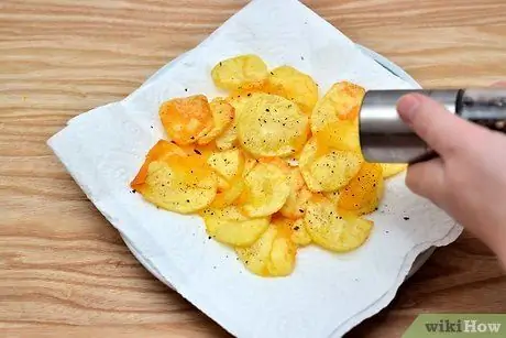 Wasserkocher kochen Kartoffelchips Schritt 8