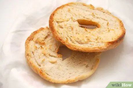 Gör Fryst Bagel Nybakat Steg 8