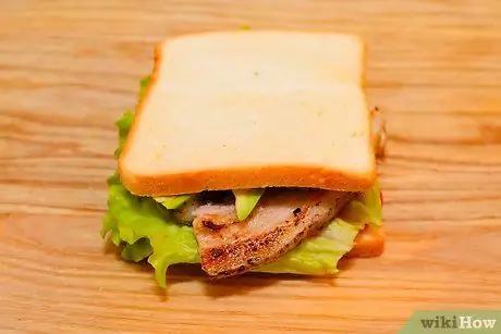 Làm bánh Sandwich BLT Bước 11