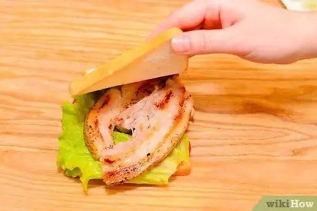 Làm bánh mì BLT Bước 8