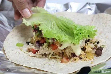 Buat Burrito Langkah 17