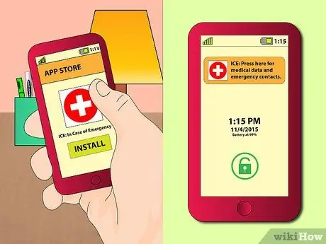 Afegiu ICE al vostre telèfon mòbil Pas 4