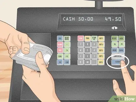 Gumamit ng isang Cash Register Hakbang 13