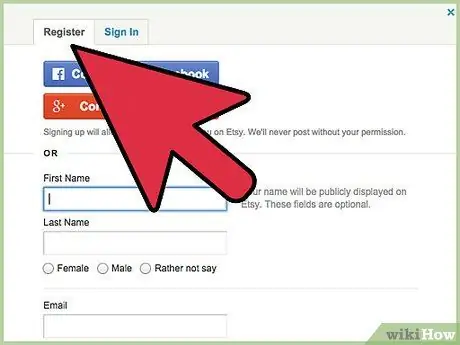 Ανοίξτε ένα κατάστημα Etsy Βήμα 3