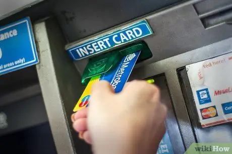 Withdraw Cash from an Automated Teller Machine Step 2