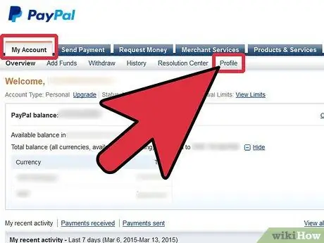 أضف حساب توفير إلى PayPal الخطوة 4