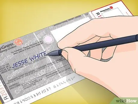 Fill Out a Moneygram Money Order Step 1